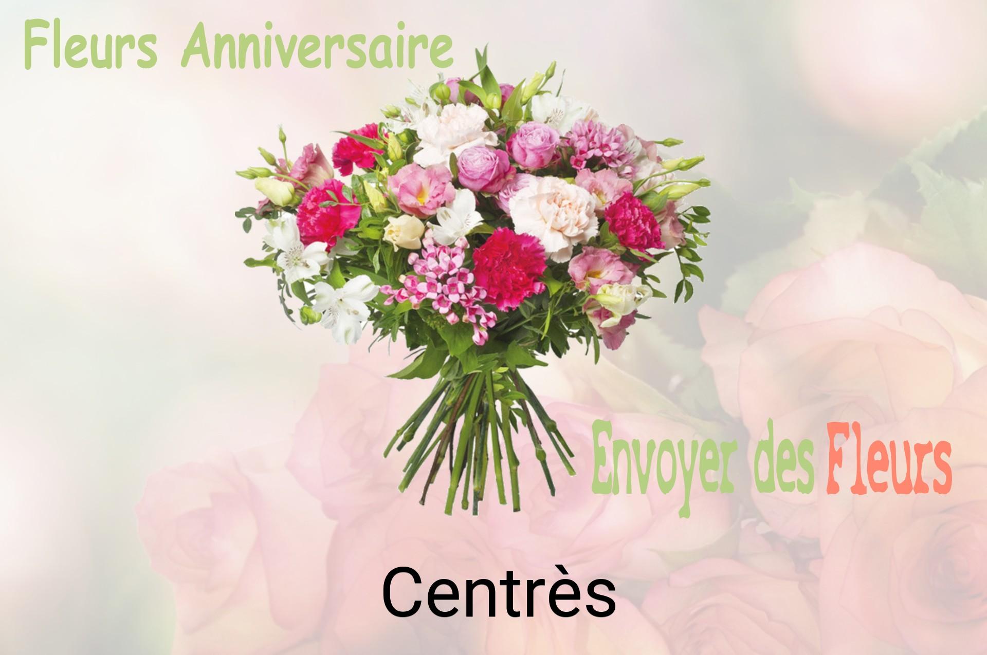 Bouquet de fleurs d’anniversaire livré à Centrès